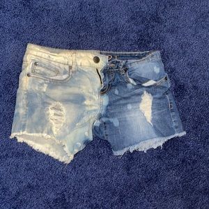Jean shorts